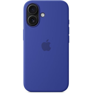 Apple Protectie pentru spate, material silicon, cu MagSafe pentru iPhone 16 Plus, culoare Ultramarine
