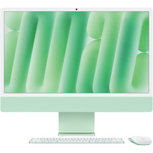 All-In-One PC Apple iMac 24 inch 4.5K Retina, Apple M4, 32GB RAM, 512GB SSD, 10 core GPU, macOS Sequoia, RO keyboard, Green