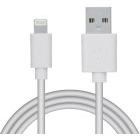 Cablu de date / adaptor Spacer USB-A Male la Lightning  Male, 0.5 m, White