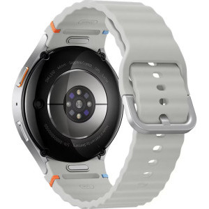 Samsung Galaxy Watch 7, 44 mm, Silver, Wi-Fi, Bluetooth, GPS, NFC, Rezistent la apa
