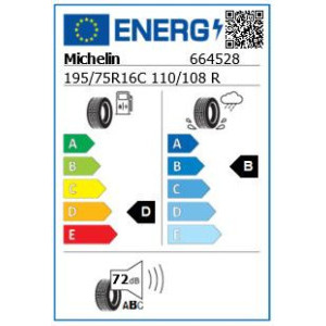 Michelin Agilis Alpin195/75R16C 110/108R
