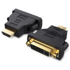 Adaptor Vention 1x HDMI Male - 1x DVI-I Dual Link Female, Negru