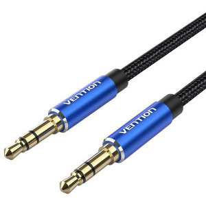 Vention Jack 3.5 mm Male - Jack 3.5 mm Male, 0.5m, albastru