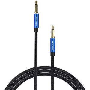 Vention Jack 3.5 mm Male - Jack 3.5 mm Male, 1m, albastru