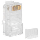 Accesoriu retea Lanberg Mufa RJ45 pentru cablu UTP CAT6 100 buc