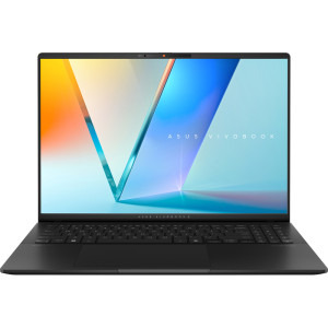 ASUS 16'' Vivobook S 16 OLED M5606KA, FHD+, Procesor AMD Ryzen™ Al 7 350 (16M Cache, up to 5.0 GHz), 24GB LPDDR5X, 1TB SSD, AMD Radeon 860M, No OS, Neutral Black