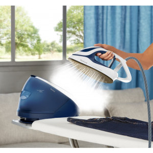 Tefal Statie de calcat ProExpress Protect GV9221E0, 2600W, 140g/min, Albastru