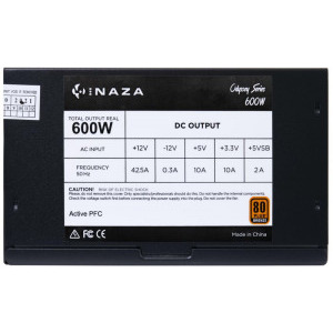 Inaza Odyssey, 80+ Bronze, 600W