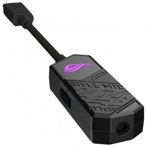 ASUS ROG Clavis ESS 9281 QUAD DAC, include adaptor USB-C la USB-A