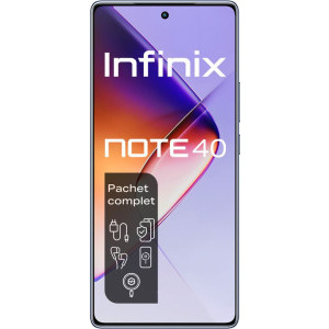 INFINIX NOTE 40, 256GB, 8GB RAM, Dual SIM, 4G, 4-Camere, Obsidian Black