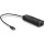 Hub USB LINDY 3 porturi, USB 3.1 + RJ-45, Black