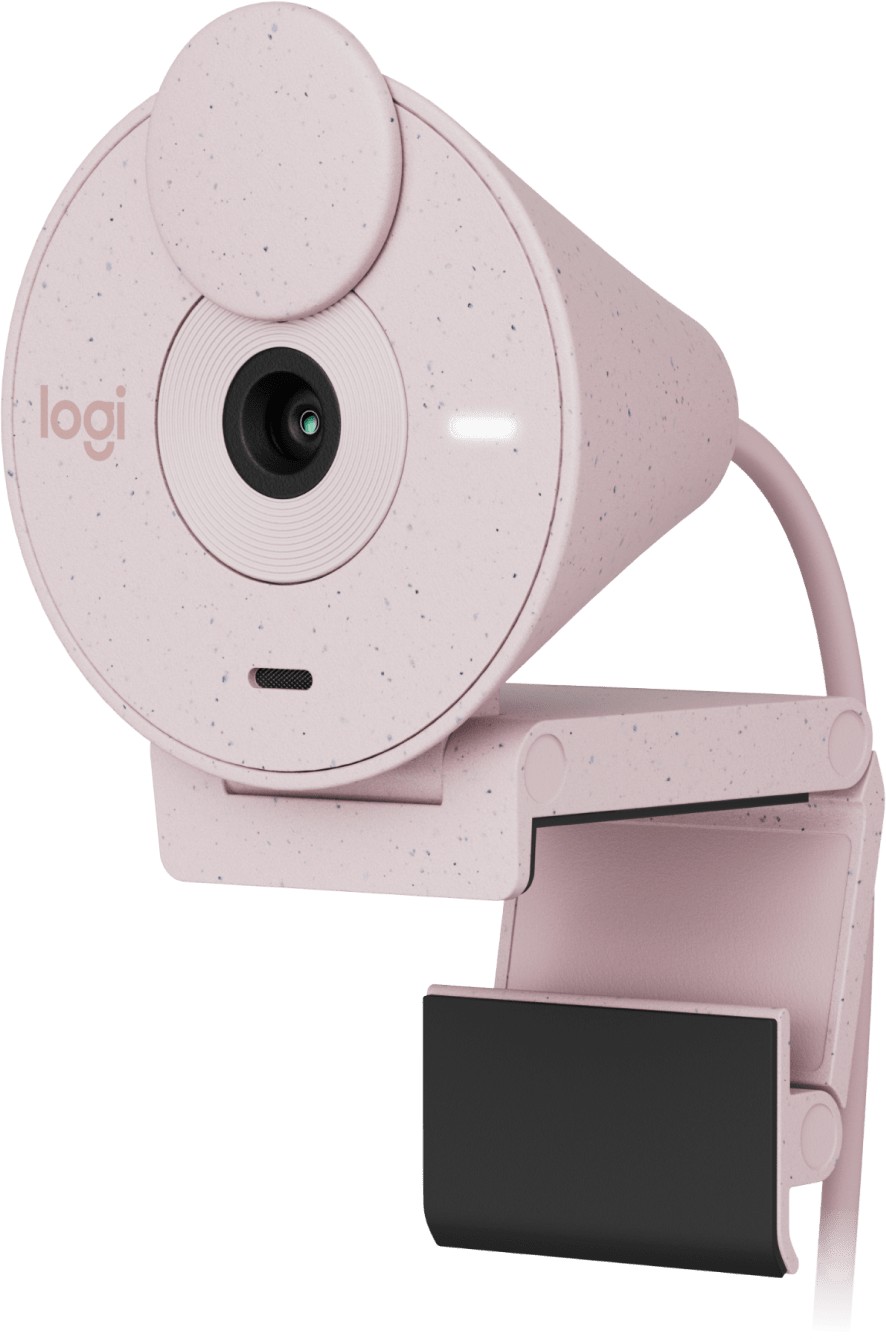 Camera Web Logitech Brio 300, Pink