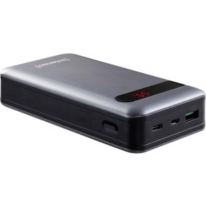 Intenso PD20000, 20000 mAh, 1x USB, 1x USB-C, 3A, cu tehnologia Quick Charge 3.0, Anthracite