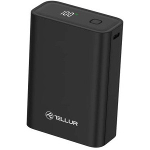 Tellur Compact Pro PD702, 20000 mAh, 1x USB, 1x USB-C, 3A, tehnologia Quick Charge 3.0