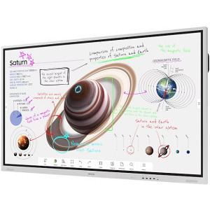 Samsung Flip Pro WM75B LH75WMBWLGCXEN, 75 inch UHD VA, 20 puncte de atingere, Tizen OS 6.5
