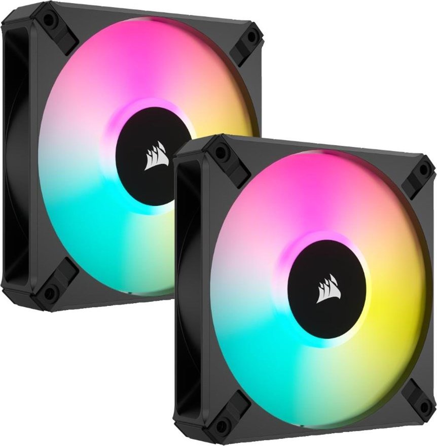 Ventilator / radiator Corsair AF140 Elite RGB 140mm Dual Fan Kit