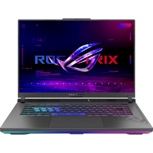 ASUS Gaming 16'' ROG Strix G16 G614JU, QHD+ 240Hz, Procesor Intel® Core™ i7-13650HX (24M Cache, up to 4.90 GHz), 16GB DDR5, 512GB SSD, GeForce RTX 4050 6GB, No OS, Eclipse Gray