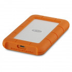 Hard disk extern LaCie Rugged 2.5 inch 1TB USB C Orange