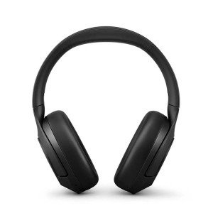Philips Over-Ear, TAH8506BK/00, ANC, Bluetooth, aplicatie mobila, Negru