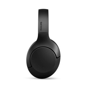 Philips Over-Ear, TAH8506BK/00, ANC, Bluetooth, aplicatie mobila, Negru
