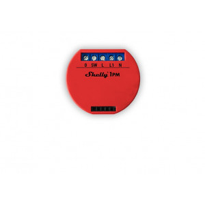 Shelly 1PM Pachet 2 bucati, Wi-Fi, 16 A, control aplicatie, control vocal