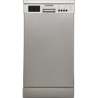 Masina de spalat vase Heinner HDW-FS4506DSE++, Slim, 10 seturi, 6 programe, Clasa E, Half Load, AquaStop, 45 cm, Antracit
