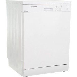 Heinner HDW-FS6006WE++, 12 seturi, 6 programe, Clasa E, Half Load, AquaStop, 60 cm, Alb