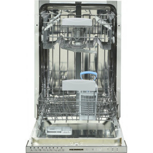 Heinner HDW-BI4592TE++, Slim, 10 seturi, 9 programe, Clasa E, Half Load, AquaStop, 45 cm