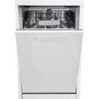 Masina de spalat vase incorporabila Heinner HDW-BI4592TE++, Slim, 10 seturi, 9 programe, Clasa E, Half Load, AquaStop, 45 cm