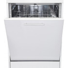 Masina de spalat vase incorporabila Heinner HDW-BI6005IE++, 12 seturi, 5 programe, Clasa E, Half Load, AquaStop, 60 cm