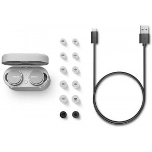 Philips TAT8506WT/00, ANC Pro+, certificare IPX4, alb