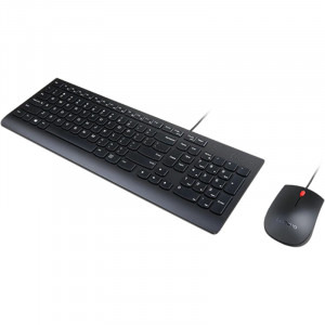 Lenovo Tastatura + Mouse Essential Wired Combo, USB, Black
