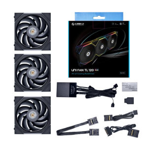 Lian Li UNI Fan TL 120 ARGB 120mm Three Fan Pack