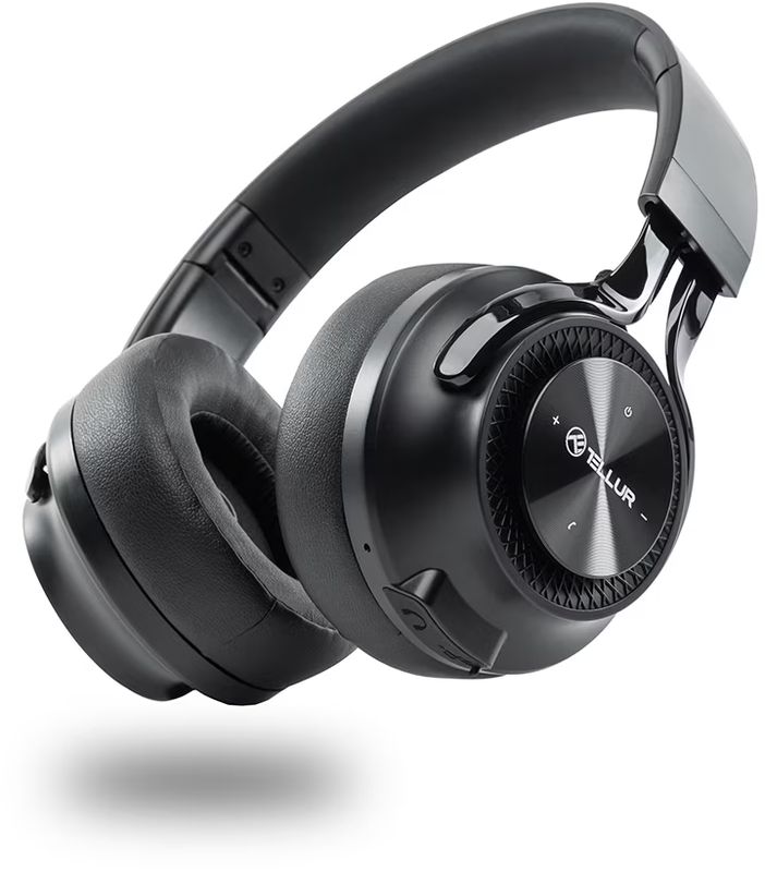 Casti Tellur Feel, Over-ear BT, Black