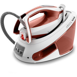 Tefal Statie de calcat Express Power SV8110E0, 2800W, 120g/min, Alb/Rosu