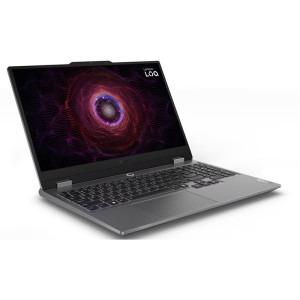 Lenovo Gaming 15.6'' LOQ 15ARP9, FHD IPS 144Hz G-Sync, Procesor AMD Ryzen™ 7 7435HS (16M Cache, up to 4.50 GHz), 16GB DDR5, 512GB SSD, GeForce RTX 4050 6GB, No OS, Luna Grey