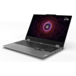 Lenovo Gaming 15.6'' LOQ 15ARP9, FHD IPS 144Hz G-Sync, Procesor AMD Ryzen™ 5 7235HS (8M Cache, up to 4.20 GHz), 16GB DDR5, 512GB SSD, GeForce RTX 3050 6GB, No OS, Luna Grey