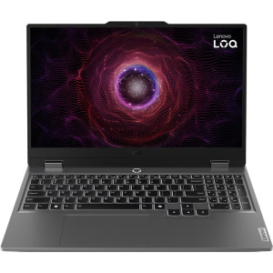 Lenovo Gaming 15.6'' LOQ 15ARP9, FHD IPS 144Hz G-Sync, Procesor AMD Ryzen™ 7 7435HS (16M Cache, up to 4.50 GHz), 16GB DDR5, 512GB SSD, GeForce RTX 4070 8GB, No OS, Luna Grey