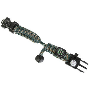 TechFit Bratara supravietuire paracord 21-in-1