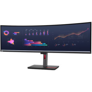 Lenovo ThinkVision P49w-30 Curbat 49 inch DQHD IPS 4 ms 60 Hz Thunderbolt