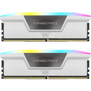 Corsair Vengeance RGB White 32GB DDR5 5600MHz CL40 Dual Channel Kit