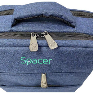 Spacer Rucsac notebook 17 inch New York Blue