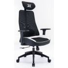 Scaun gaming Serioux Kyrian Black / White