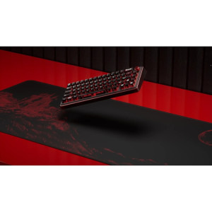 QwertyKey 65 Pro Dracula RGB Red Tactil Prelubrifiat V2 Switch Mecanica