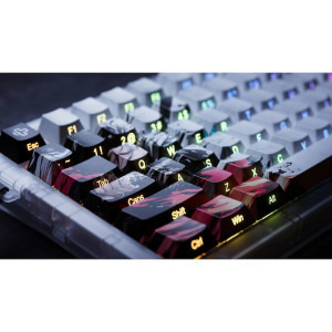 QwertyKey 75 HE Striker Hall Effect RGB White Magnetic Switch Mecanica