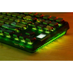 QwertyKey 80 Leaf RGB Green Liniar Prelubrifiat Switch Mecanica