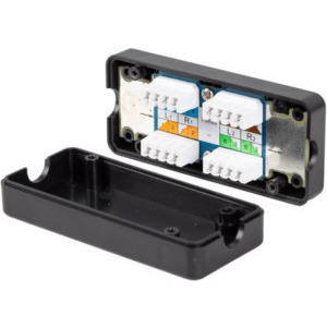 Lanberg Cutie de conexiuni LSA CAT.5e UTP, Negru PLC-5UL1-B