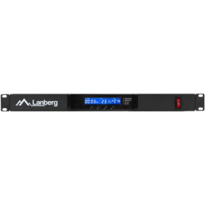 Lanberg AK-1503-B Panou de ventilatie 19", 1U, 4 ventilatoare cu LCD si termostat, Negru