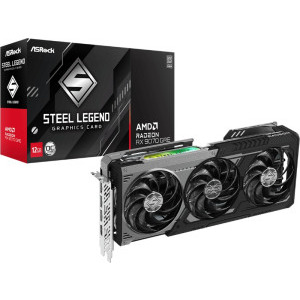 ASRock Radeon RX 9070 GRE STEEL LEGEND 12GB GDDR6 192-bit