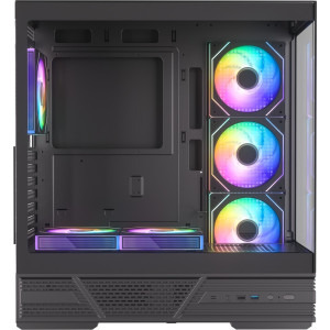 Gaming DRAGON Elite Advanced Edition, AMD Ryzen 7 7700X3D 4.0GHz, 32GB DDR5, 2TB SSD, RX 9070 GRE 12GB GDDR6, Iluminare RGB
